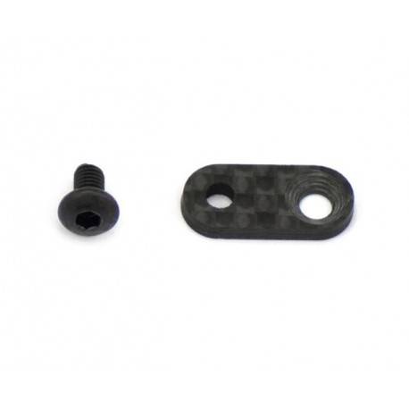 Serpent Tank fix plate carbon 977 EVO V2 SER903655