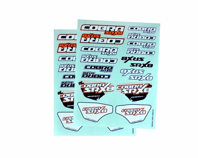 Decal sheet SRX8 (2) SER600720 600720