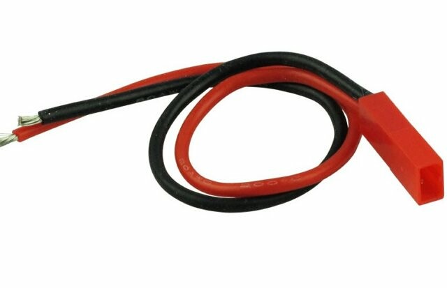 Kabel 15cm pro přijímačové baterie s konektorem BEC samec - Y600106 - expresní doprava