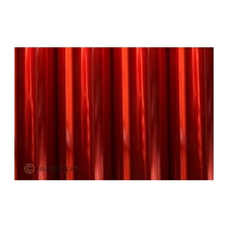 ORACOVER 2m Transparentná červená (29)
