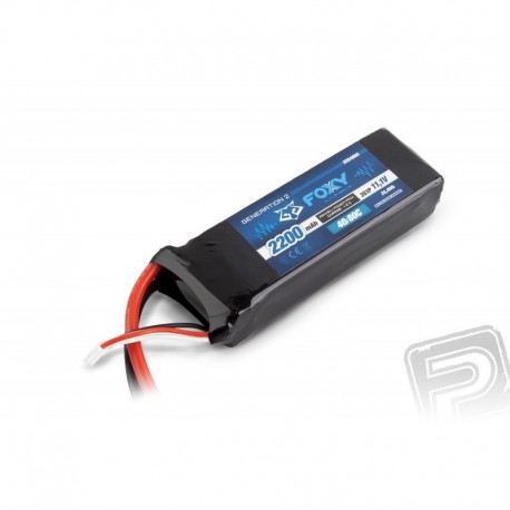 FOXY G2 - LC Li-Pol 2200mAh/11,1V 40/80C 24,4Wh