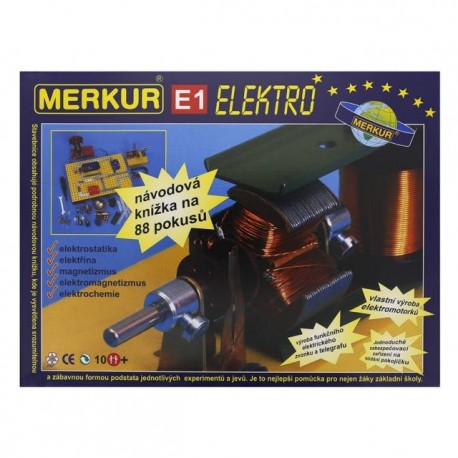 Merkur E1 elektřina, magnetizmus 003116