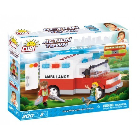 COBI ACTION TOWN Sanitka 200 k, 2 f