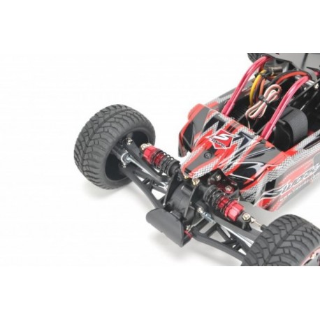 1/10 SWORKz FOX 4wd elektro Brushless Fun Buggy RTR (rot)