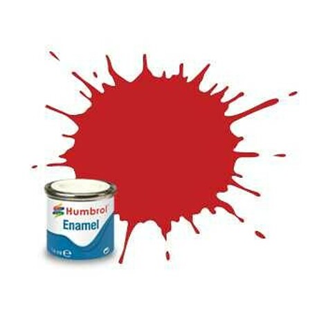 Humbrol color email AA6608 - No 220 Racing Red - Gloss - 14ml