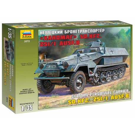 Model Kit military 3572 - Hanomag Sd.Kfz.251/1 Ausf.B (1:35)