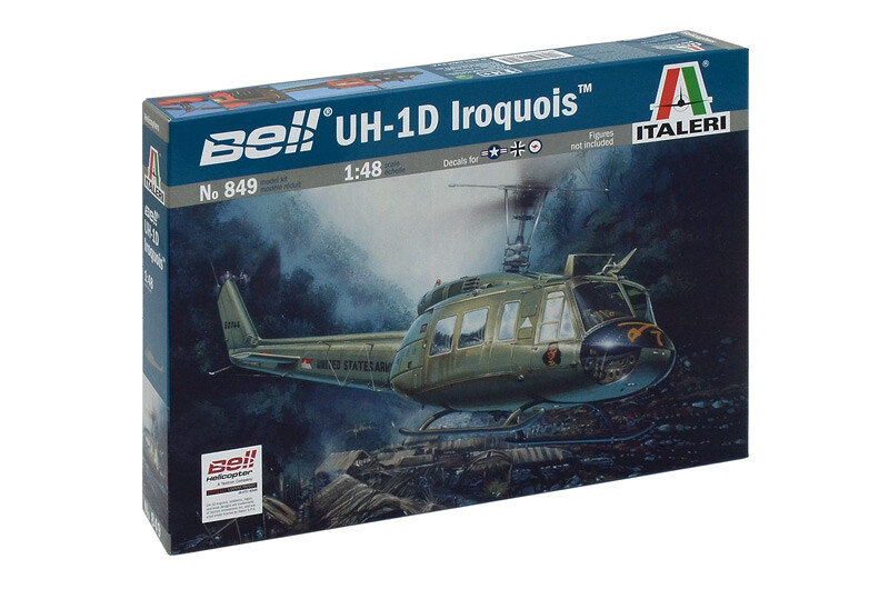 Italeri Model Kit vrtulník 0849 - UH-1D "SLICK" (1:48) - 33-0849 - expresní doprava