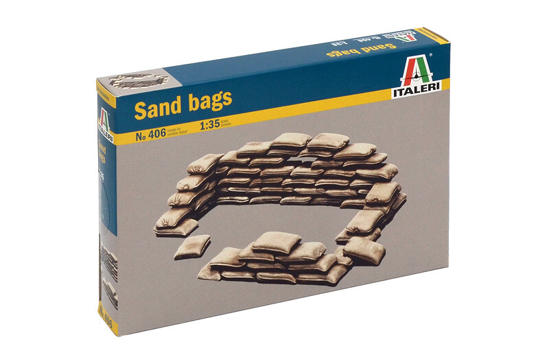 Model Kit doplnky 0406 - SANDBAGS (1:35) [33-0406]