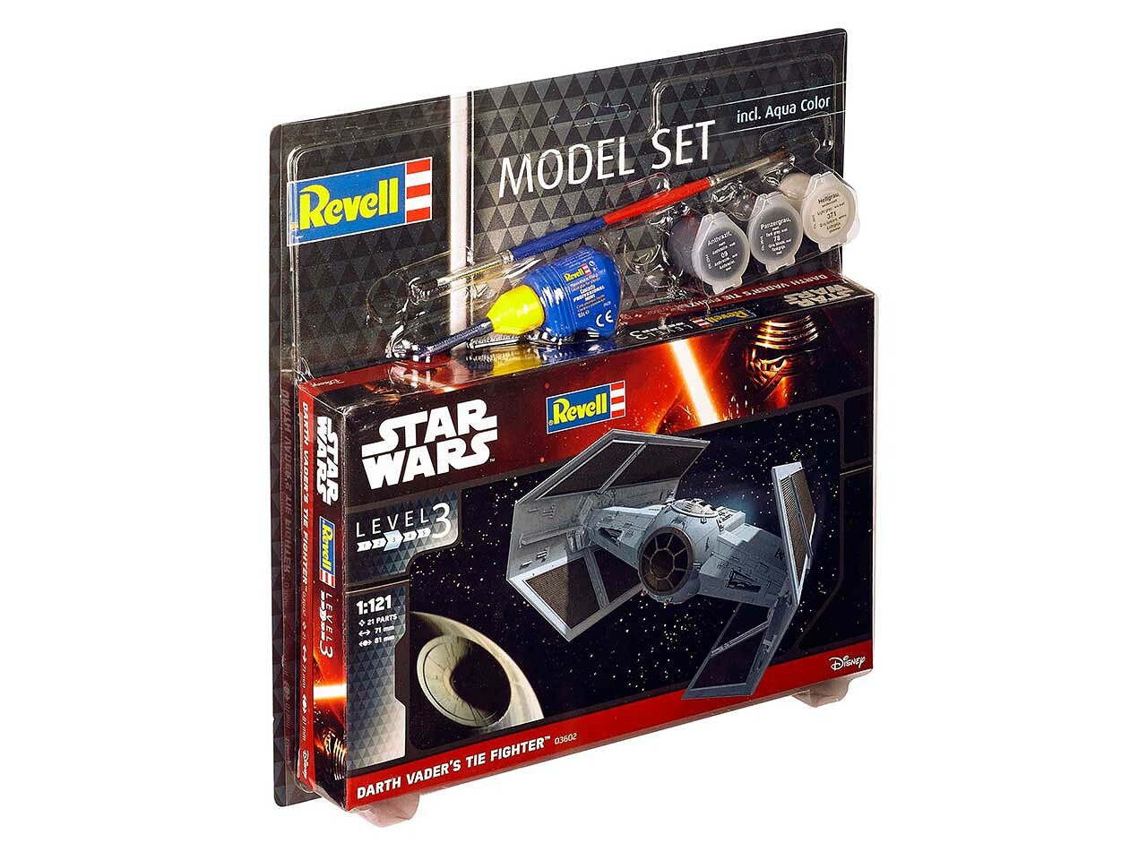 Revell ModelSet SW 63602 - Darth Vader's TIE Figher (1:121) - 18-63602 - expresní doprava