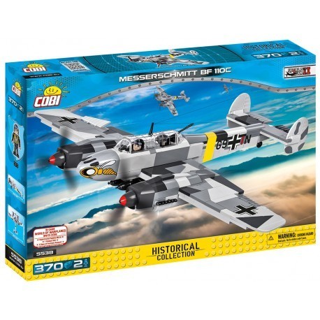 COBI II WW Messerschmitt BF110 C, 370 hp, 2 f