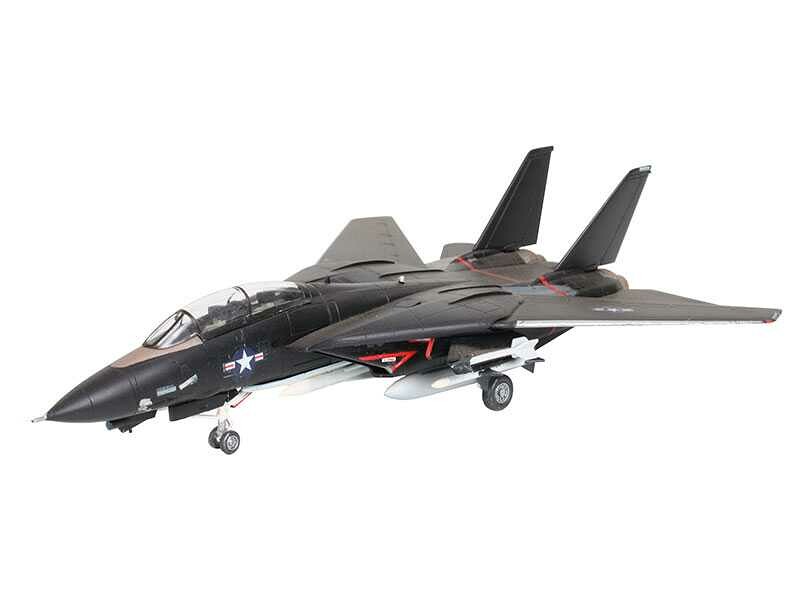 Revell ModelSet letadlo 64029 - F-14A BLACK TOMCAT (1:144) - 18-2195 - expresní doprava