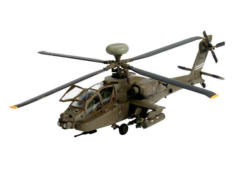 Revell vrtulníku 64046 AH64D LONGBOW APACHE Set včetně 1:144