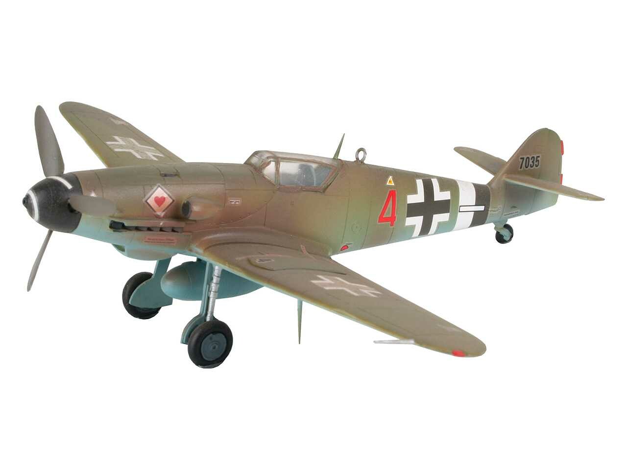 Revell ModelSet letadlo 64160 - Messerschmitt Bf 109 G-10 (1:72) - 18-2336 - expresní doprava