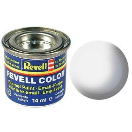 Revell enamel color - 32105: matt white (white mat)