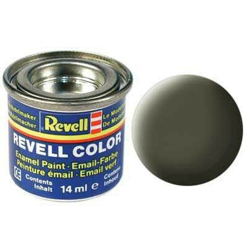 Revell Enamels 14ml Tar Black Matt Paint Review