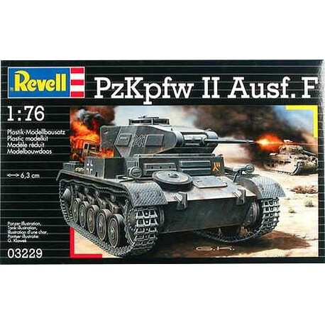 Plastic ModelKit tank 03229 - PzKpfw II Ausf.F (1:76)