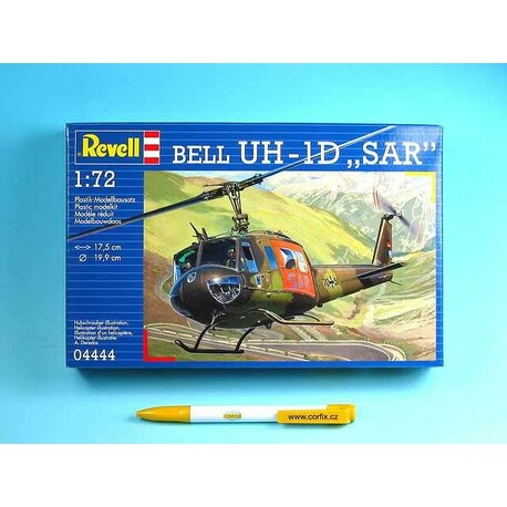 Plastic ModelKit vrtulník 04444 - Bell UH-1D "SAR" (1:72)