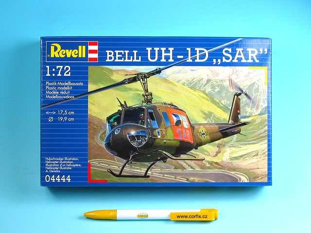 Revell Plastic ModelKit vrtulník 04444 - Bell UH-1D "SAR" (1:72) - 18-3361 - expresní doprava