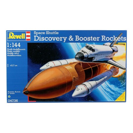 Plastic ModelKit Universe 04736 - Space Shuttle Discovery + Booster Rockets (1: 144)