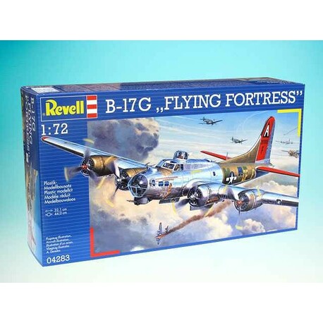 Plastic ModelKit letadlo 04283 - B-17G Flying Fortress (1:72)