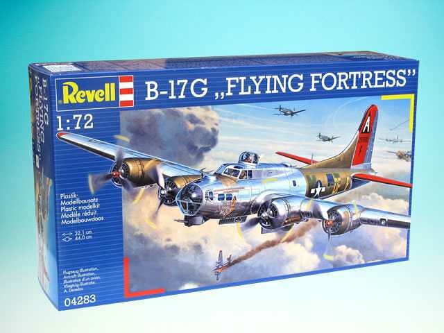 Revell Plastic ModelKit letadlo 04283 - B-17G Flying Fortress (1:72) - 18-3591 - expresní doprava