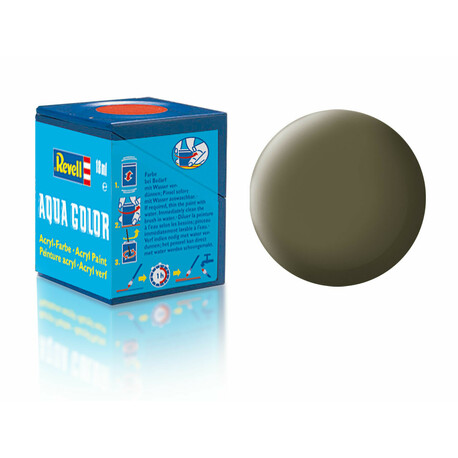 Revell acrylic paint - 36146: matt olive NATO (nato olive mat)