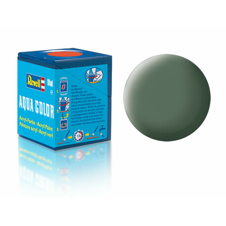 Revell acrylic paint - 36167: matt greenish gray