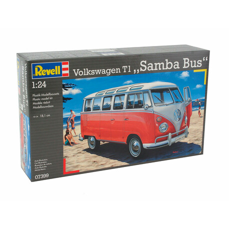 Plastic ModelKit auto 07399 - VW T1 SAMBA BUS (1:24)