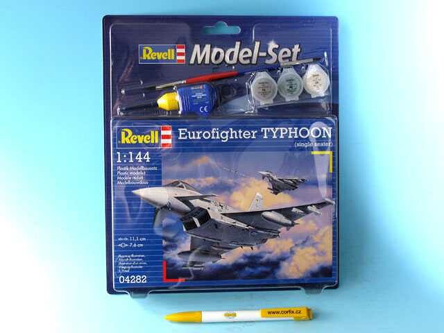 Revell ModelSet letadlo 64282 - Eurofighter Typhoon (1:144) - 18-4022 - expresní doprava