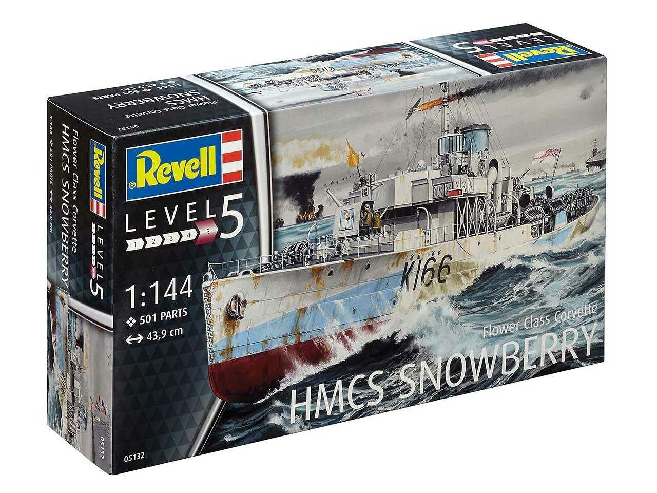 Revell Plastic ModelKit loď 05132 - Flower Class Corvette (early) (1:144) - 18-5967 - expresní doprava