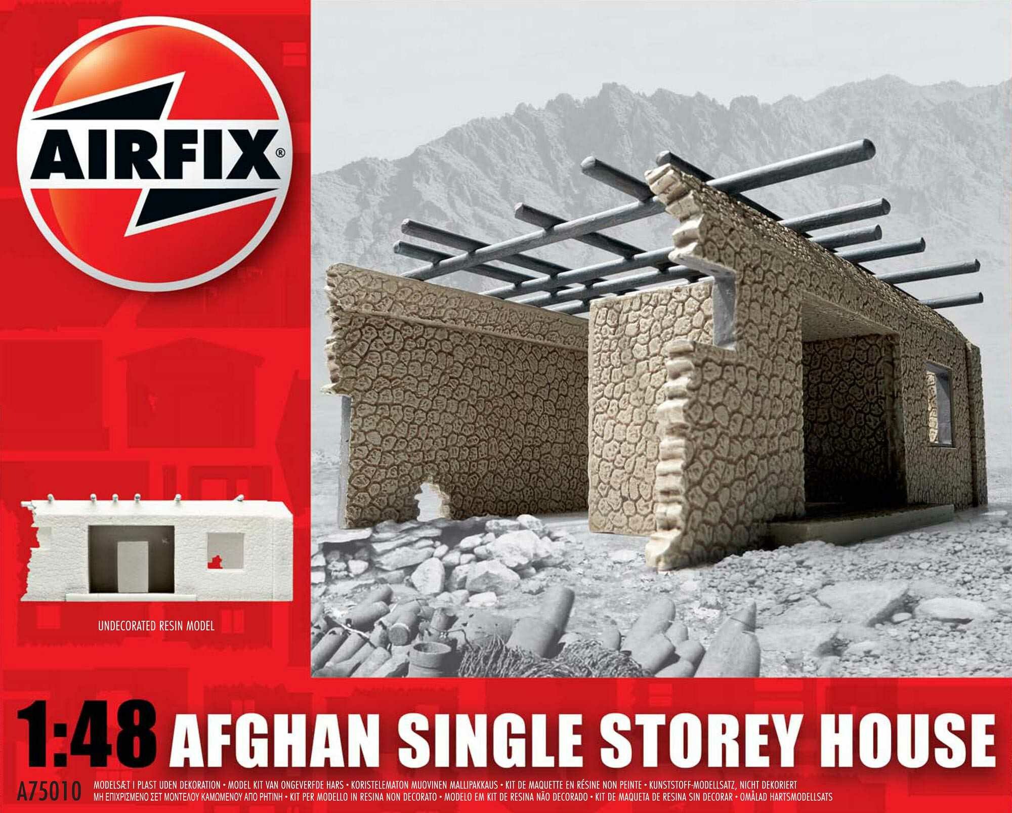 Airfix Classic Kit budova A75010 - Afghan Single Storey House (1:48) - 30-A75010 - expresní doprava