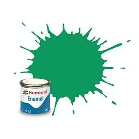 Humbrol color enamel AA0549 - No 50 Green Mist - Metallic - 14ml