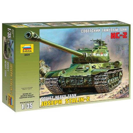 Model Kit tank 3524 - Josef Stalin-2 Soviet Heavy Tank (1:35)