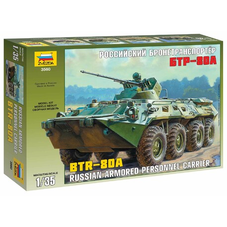 Model Aircraft 3560 - BTR-80A Russian Personnel Carrier (1:35)