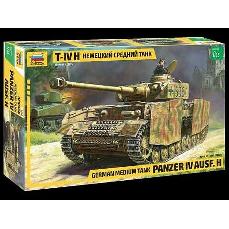 Modellbausatz Panzer 3620 - Panzer IV Ausf.H Deutscher mittlerer Panzer (1:35)