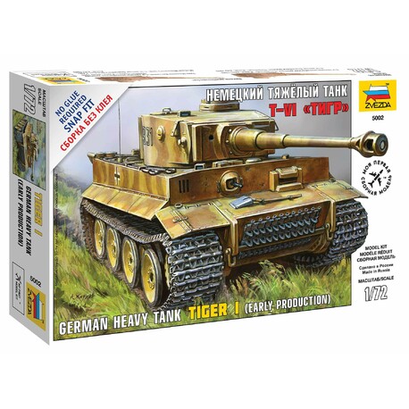 Snap Kit tank 5002 - Tiger I (1:72)