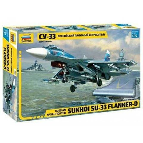 Model Aircraft Kit 7297 - Sukhoi SU-33 Flanker D (1:72)