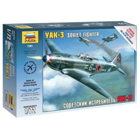 Snap Kit Flugzeug 7301 - Yak-3 Soviet Fighter (1:72)