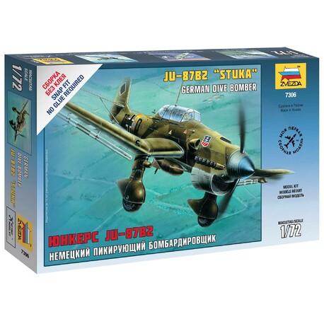 Snap Kit letadlo 7306 - Ju-87B2 Stuka (1:72)