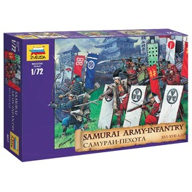 Wargames (AoB) Figuren 8017 - Samuray Infantry XVI-XVII AD (1:72)