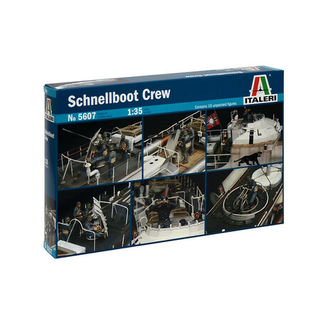 Model Kit figurky 5607 - SCHNELLBOOT CREW (1:35)