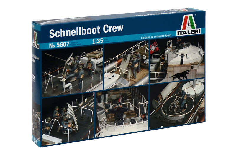 Italeri SCHNELLBOOT CREW 1:35