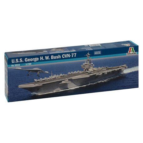 Model Kit loď 5534 - U.S.S. GEORGE H.W.BUSH CVN 77 (1:720)