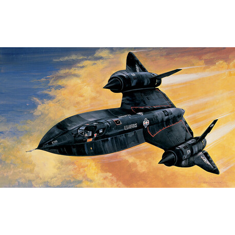 Model Kit letadlo 0145 - SR-71 BLACKBIRD with DRONE (1:72)