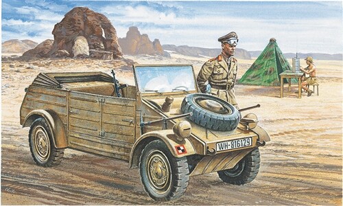 Italeri Model Kit military 0312 - VW Typ 82 KUBELWAGEN (1:35) - 33-0312 - expresní doprava