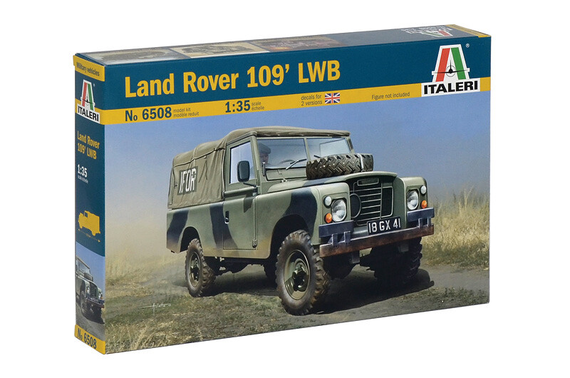 Italeri Model Kit LAND ROVER 109' LWBt 6508 1:35