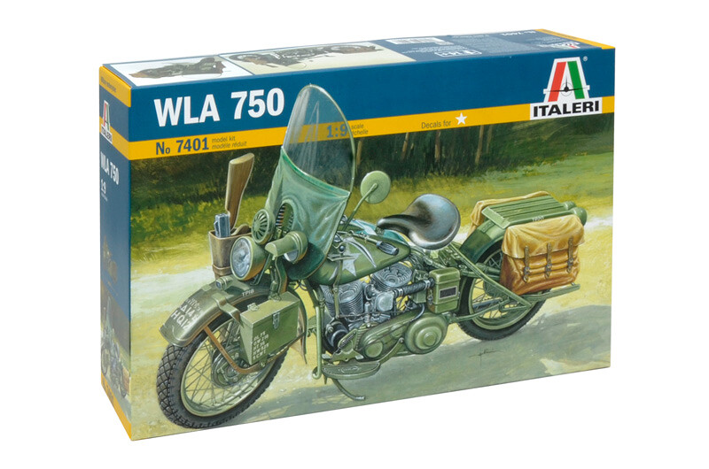 Italeri Model Kit military 7401 - WLA 750 (1:9) - 33-7401 - expresní doprava