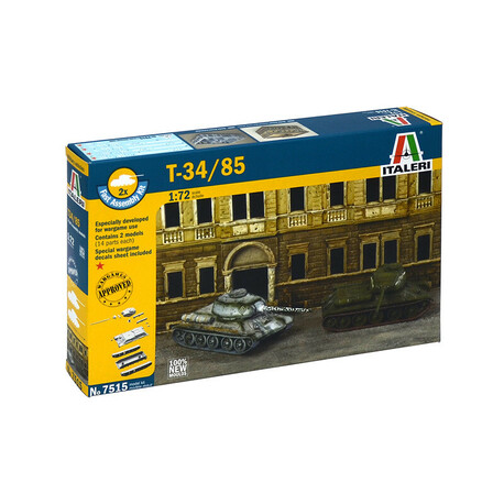 Fast Assembly tanky 7515 - T-34/85 (1:72)