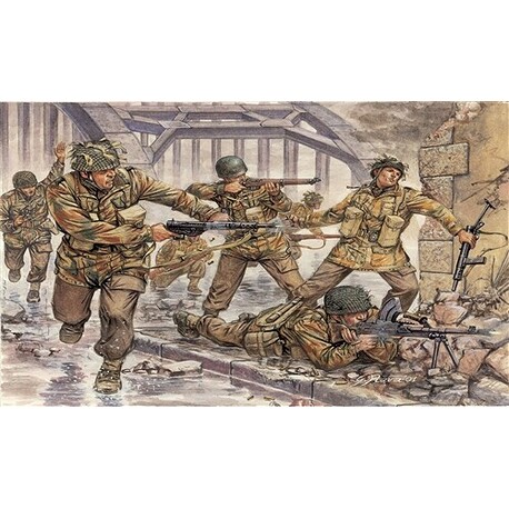 Model Kit figurky 6034 - WWII - BRITISH PARATROOPERS (1:72)