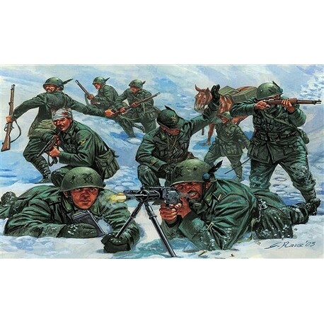 Model Kit figurki 6059 - II WŚ - WŁOSKI "ALPINI" (1:72)